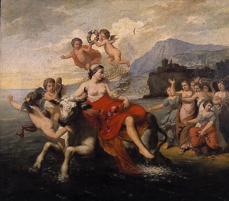 Joseph van Lerius - Il rapimenti di Europa, Royal Museum of Fine Arts Antwerp